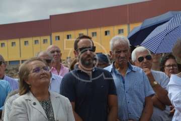 Acto de descubrimiento de la placa de la calle de Farmacéutico Francisco Artiles Betancor (Foto TA)